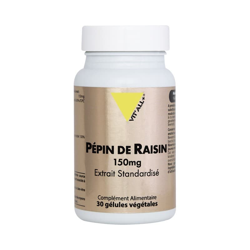 Inconnu VIT'ALL+ PEPIN DE RAISIN 150MG
