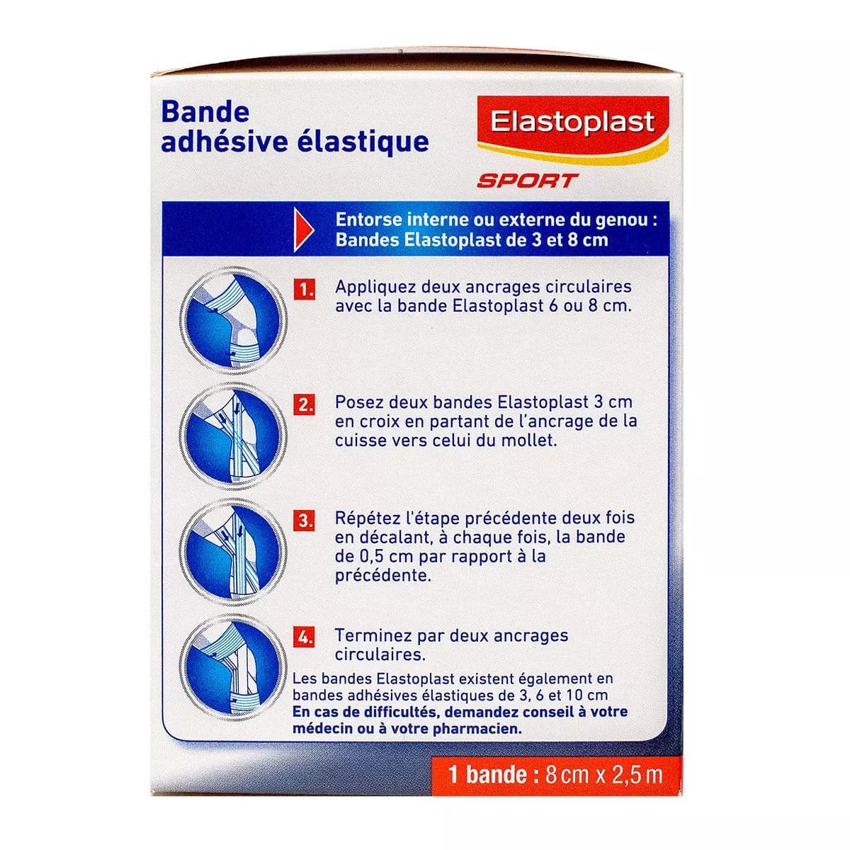 ELASTOPLAST BDE ADH ELAST 8CMX2,5M