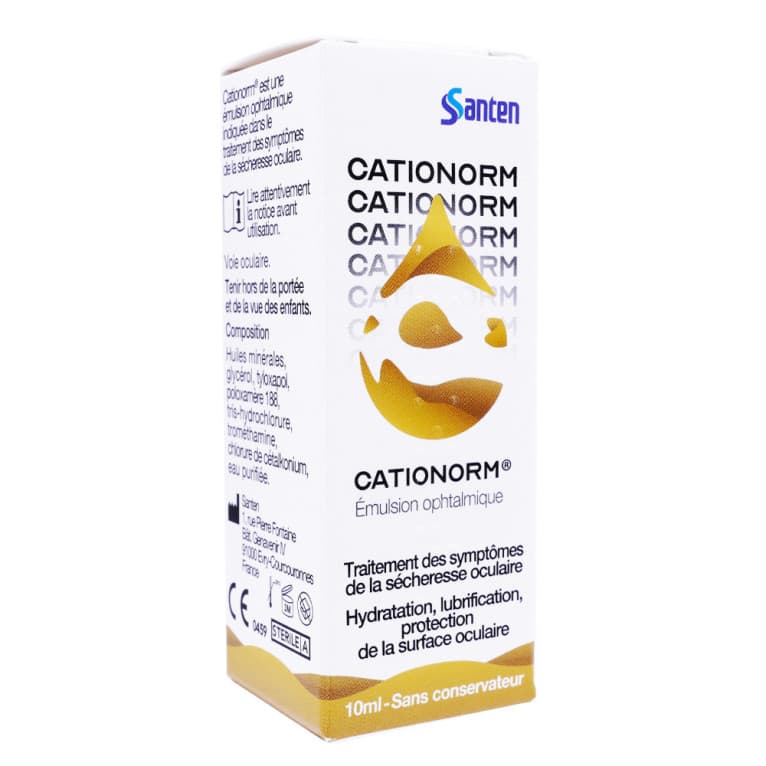 CATIONORM EMUL OPHTALM SECH OCUL FL/10ML