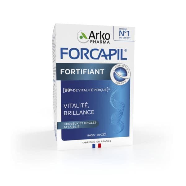 FORCAPIL FORTIF GEL CHEV ONGL PILUL/60