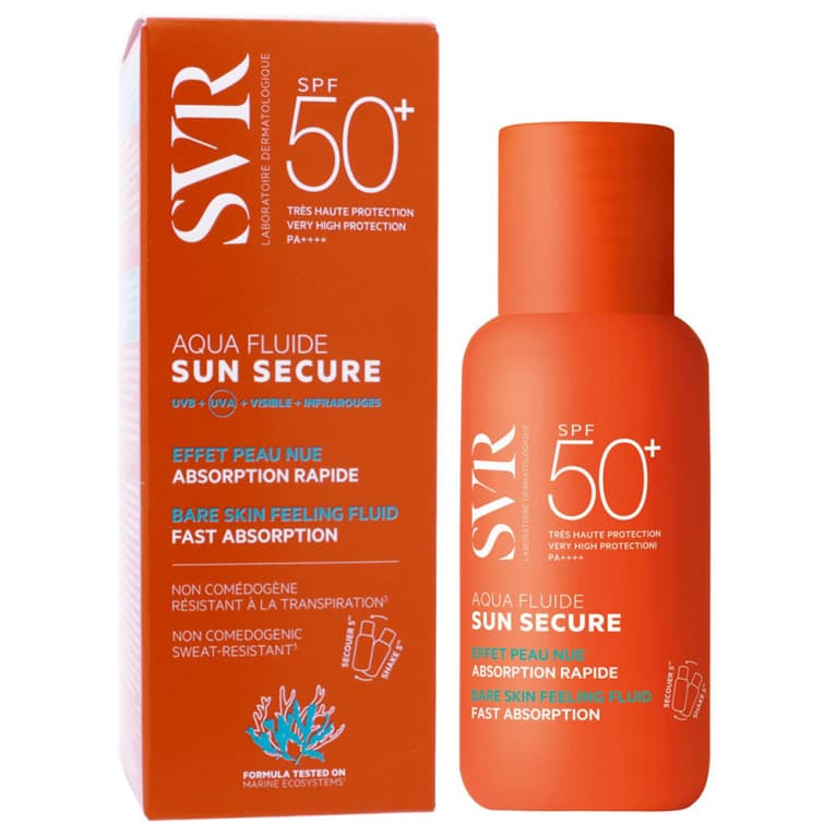 Svr SVR SUN SECURE AQUA-FLUIDE SPF50+ FLDE T/50ML