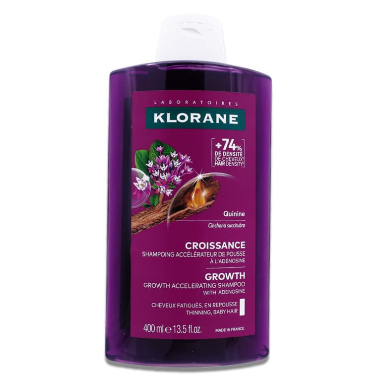 KLORANE CAPILL SHAMP QUININE CROISS FL/400ML