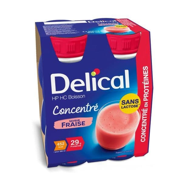 DELICAL BOISS HPHC CT NUTRIM FRAISE 4/200ML