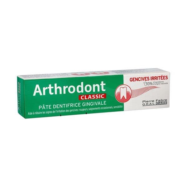 Pierre Fabre Oral Care ARTHRODONT CLASSIC PATE DTF GINGIVALE T/75ML