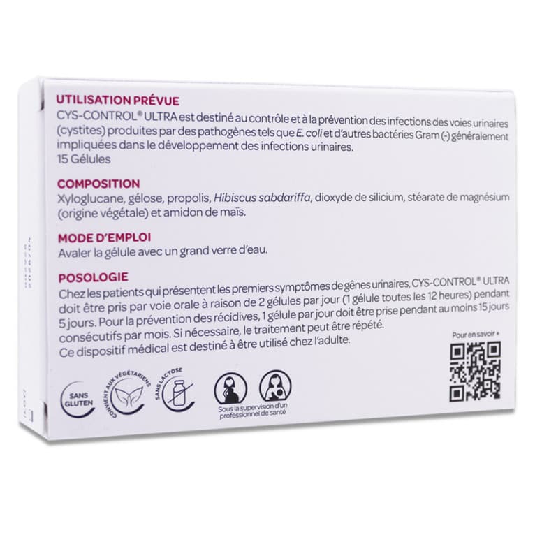 CYS-CONTROL ULTRA CYSTITE GEL B/15
