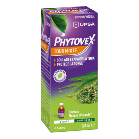 PHYTOVEX SS SUC SP TOUX MIXTE FL/120ML