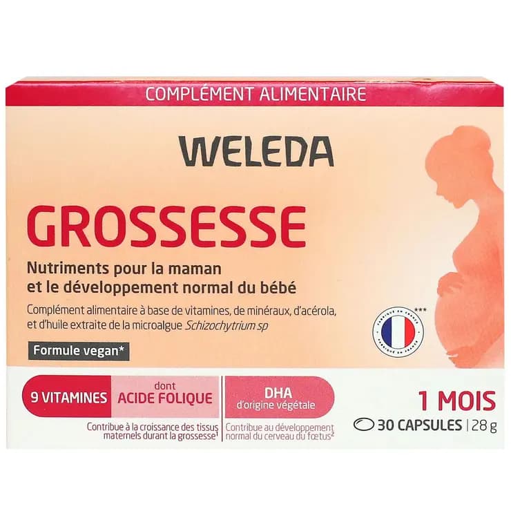 Weleda WELEDA COMPLEMENT ALIMENTAIRE GROSSESSE 30CAPS(1M)