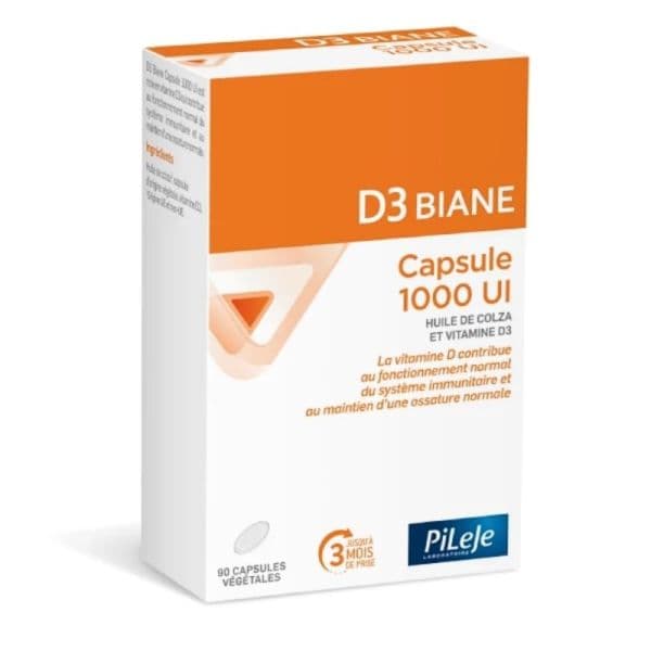 Pileje D3 BIANE 1000UI CAPS B/90