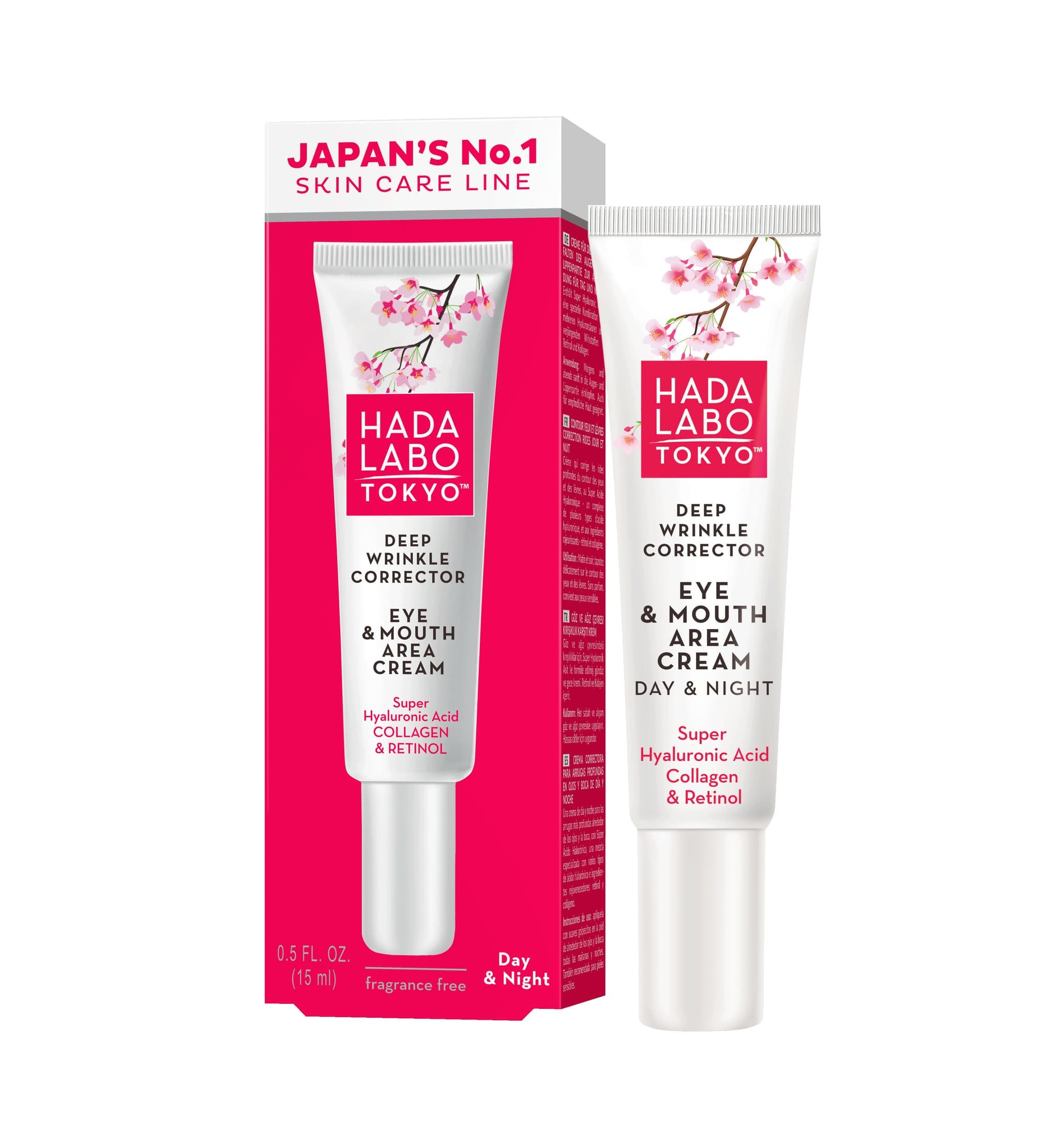 HADA TOKYO RED 40+ CR CONT YEUX LEV AGE 15ML