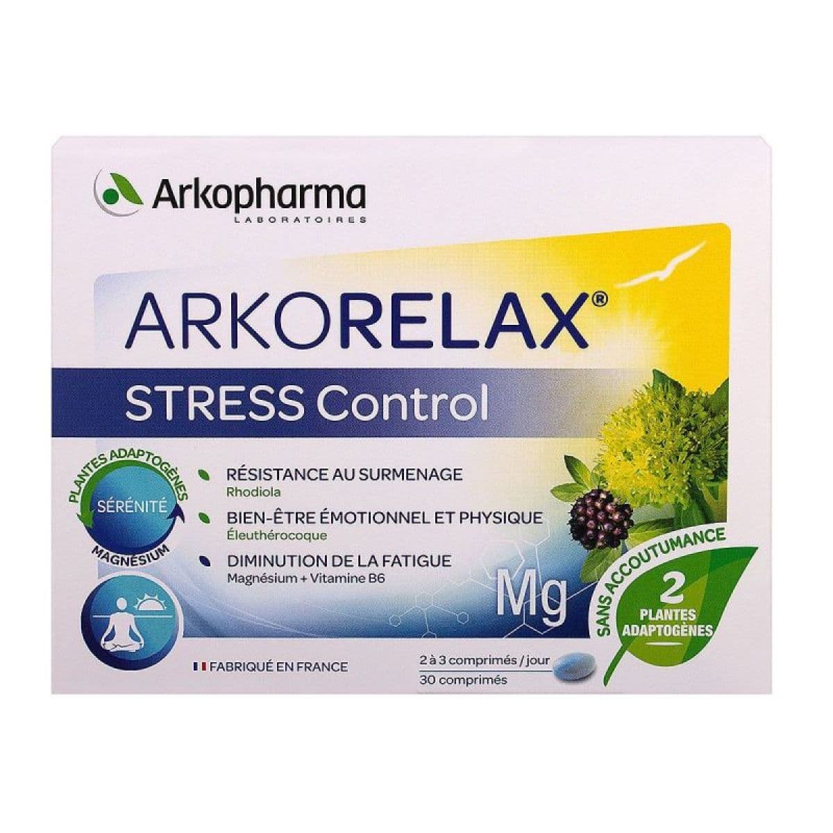 Arkopharma ARKORELAX STRESS CONTROL CPR B/30