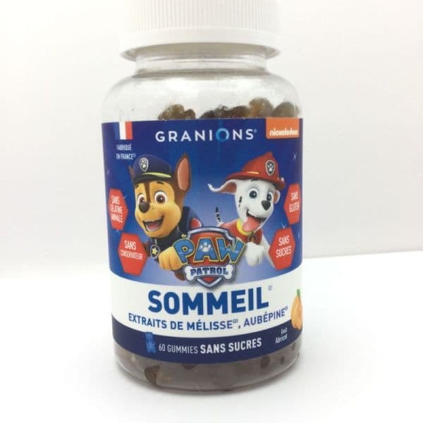 GRANIONS KID GUMMIES SOMMEIL GOM 60 PATROUILL