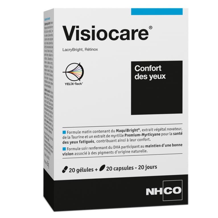 NHCO* VISIOCARE GEL+CAPS CONFORT YEUX B/2X20