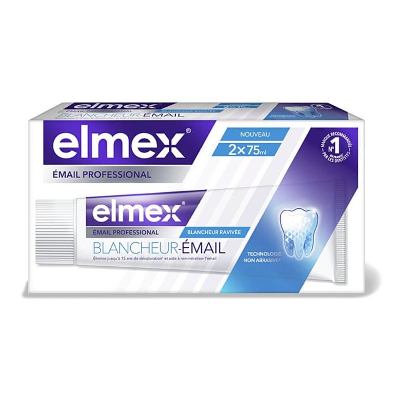 Colgate Palmolive ELMEX OPTI-EMAIL PATE DTF BLANCH 2T/75ML