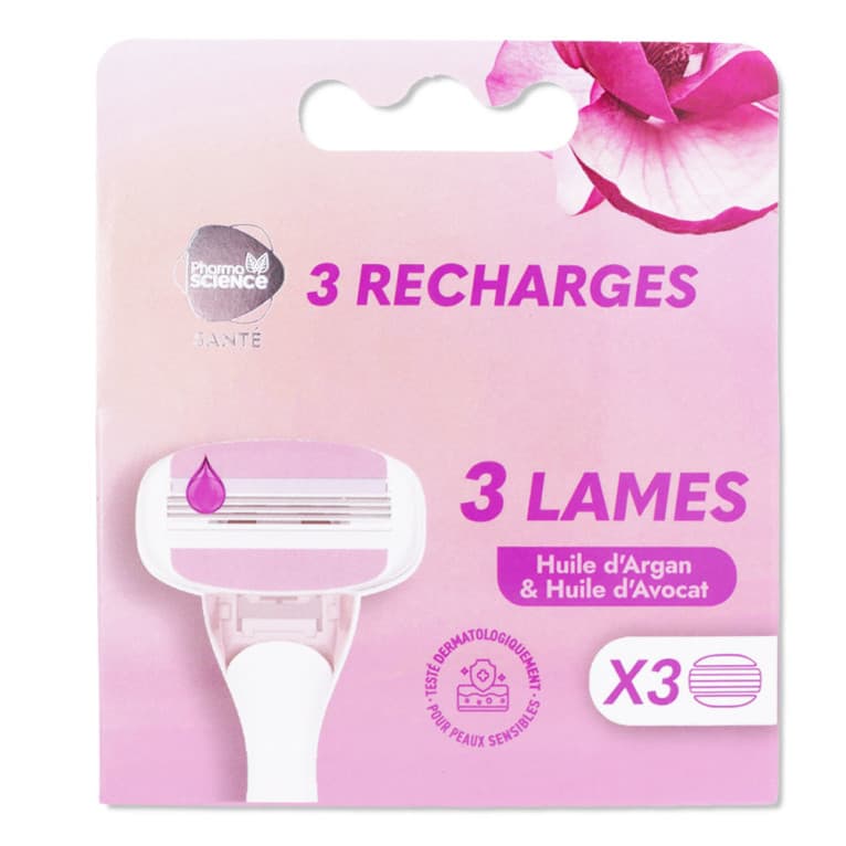 RECHARGES FEMME LAMES X3 PHARMASCIENCE