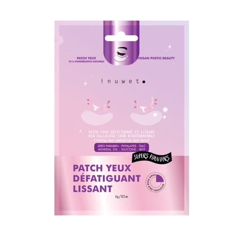 INUWET PATCH YEUX DEFATIGUANT LISSANT 6G
