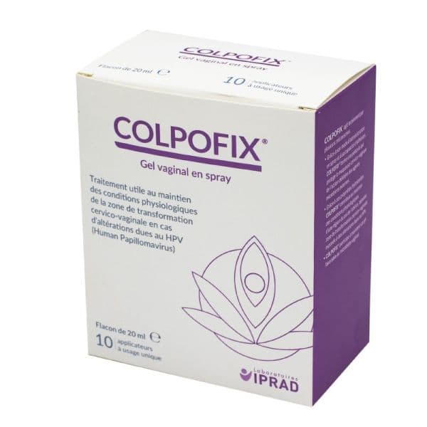 Biocodex COLPOFIX GEL VAG EN SPRAY FL/20ML+10APPLIC