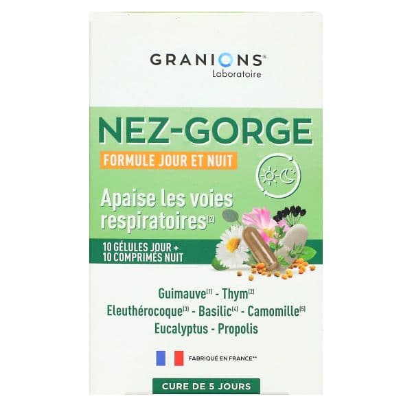 GRANIONS NEZ-GORGE GEL + CPR B/10+10