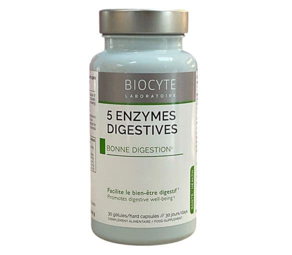 Biocyte BIOCYTE 5 ENZYMES 30 GELULES