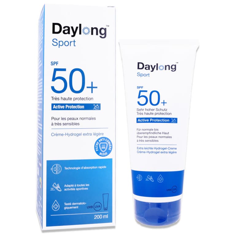 DAYLONG SPORT CR HYDROGEL EXTR LEG SPF50 200ML