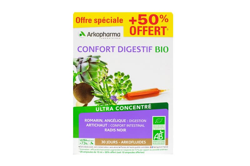 Arkopharma ARKOFLUIDES CONF DIG BIO 20+10AMP