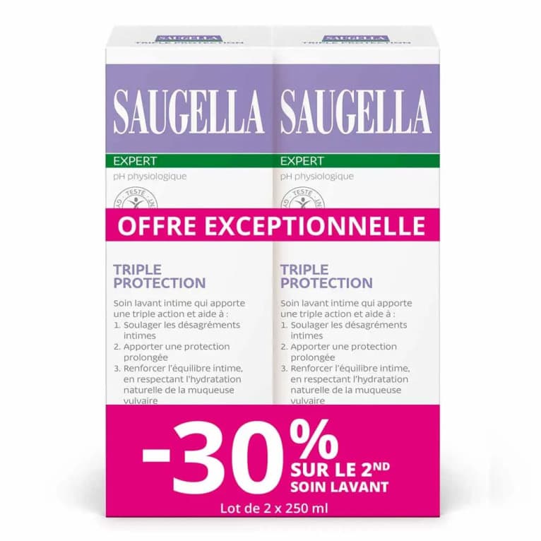 SAUGELLA TRIPLE PROTECTION EMUL 2XFL/250ML