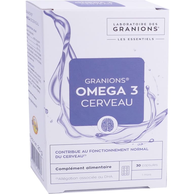 GRANIONS OMEGA 3 CERVEAU CAPS B/30