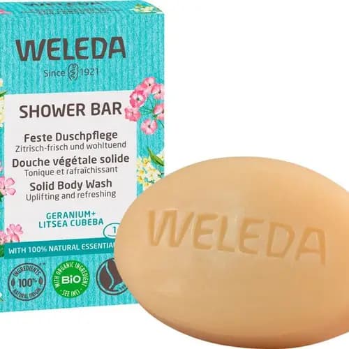 WELEDA DCHE VEG SOLIDE SAV GERAN+LITSEA B/75G