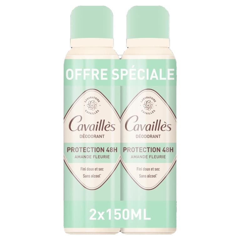 Rogé Cavaillès CAVAILLES DEO DERMATO DEOD 48H 2SPR/150ML