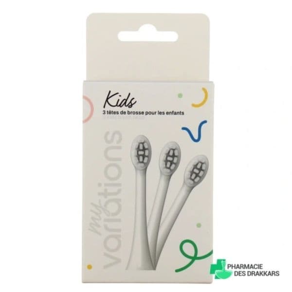 Myvariations MYVARIATIONS KIDS RECHARG BAD ELECTR BLC B/3