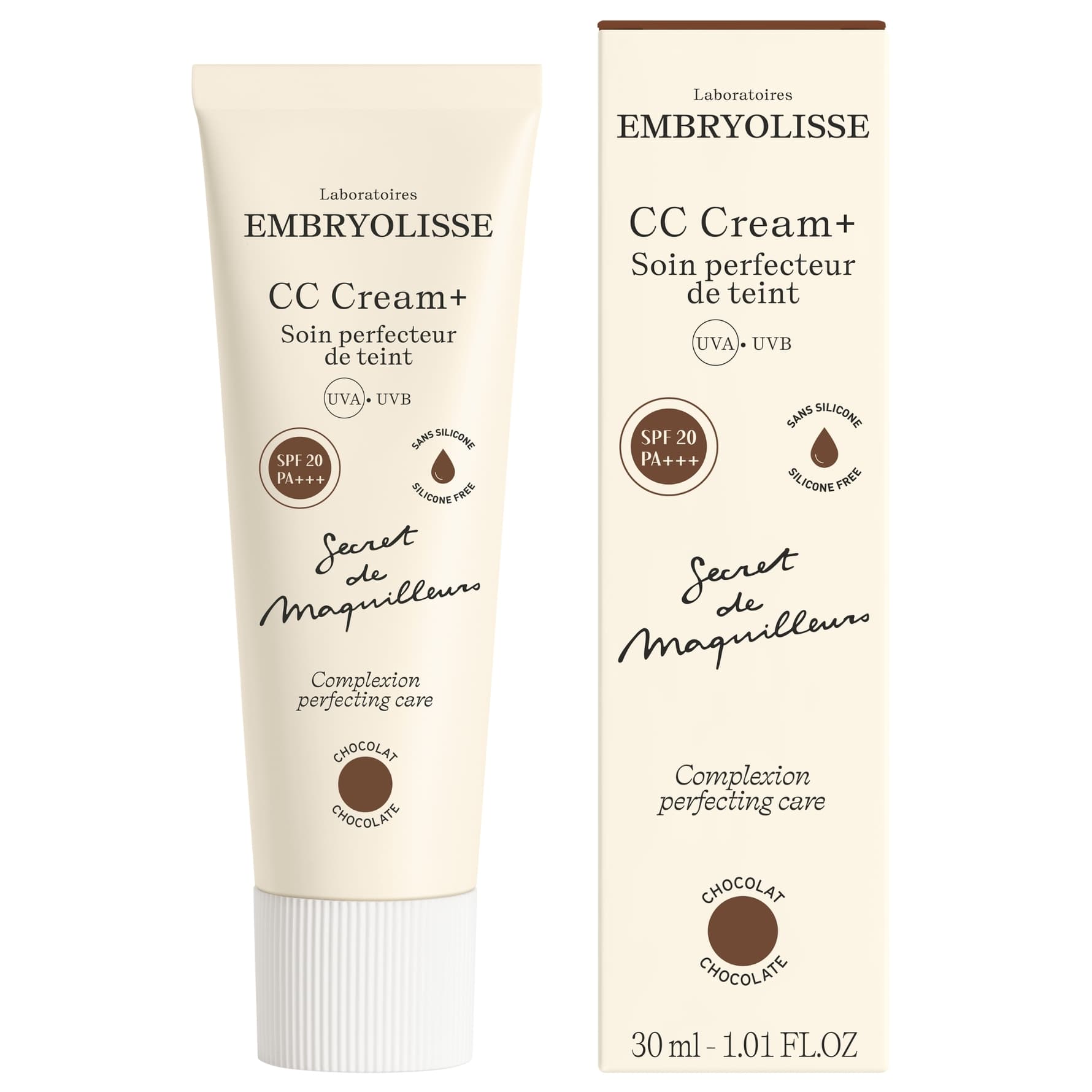 EMBRYOLISSE SECRET CR CC CREAM+ CHOCO T/30ML