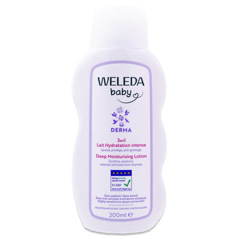 WELEDA BB DERMA LAIT HYDR INTENS 3/1 200ML