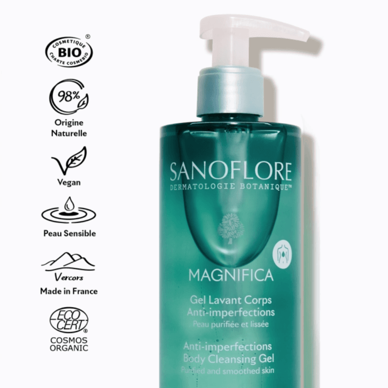 SANOFLORE MAGNIFICA GEL LAVANT CORPS 400ML