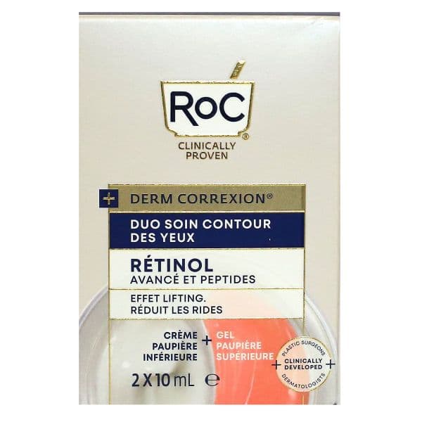 ROC DERM CORREXION DUO SOIN YEUX 2X10ML