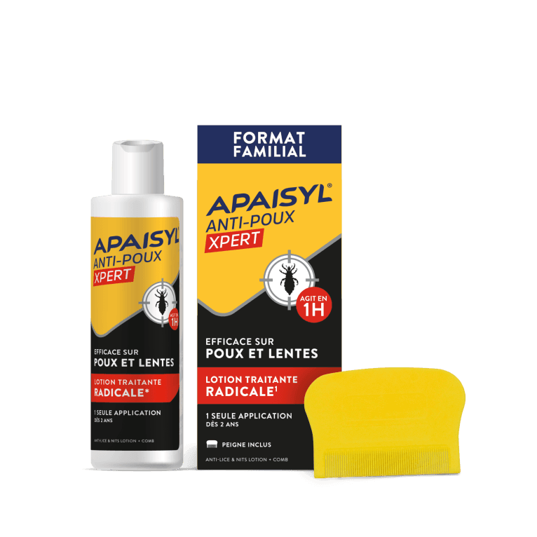 APAISYL XPERT LOTION POUX LENTE FL/200ML