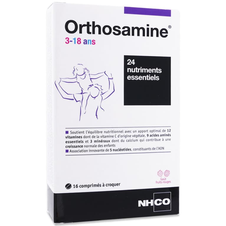 NHCO ORTHOSAMINE 3-18ANS CPR B/16