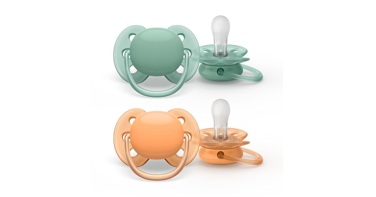 Philips Personal Health AVENT SUCETTE ULTR DCE SILIC 0-6M NEUTRE B/2