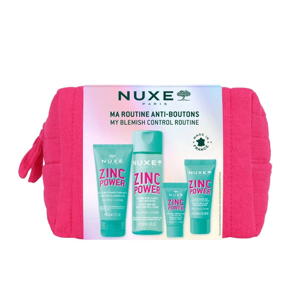 NUXE TROUSSE VOYAGE ROUTINE ANTI-BOUTONS