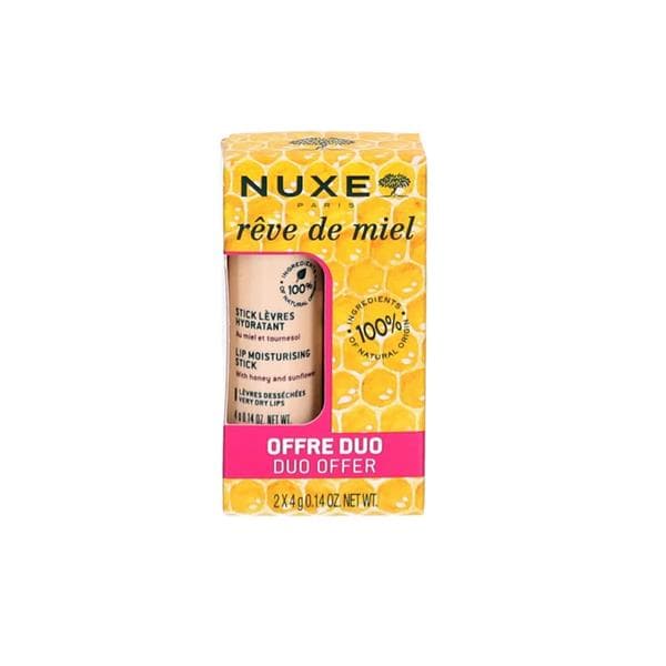 NUXE REVE DE MIEL STICK LEV HYDRAT 2X4G DUO