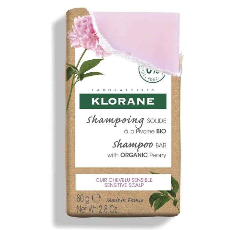 KLORANE CAPILL SHAMP SOLIDE PIVOINE BIO B/80G