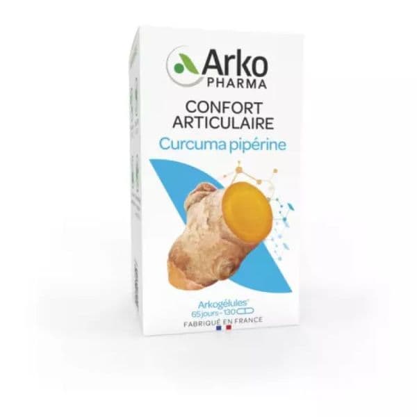 Arkopharma ARKOGELULES CURCUMA+PIPERINE BIO GEL FL/130