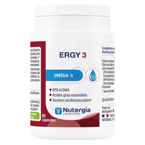 ERGY 3 OMEGA 3 CAPS B/60