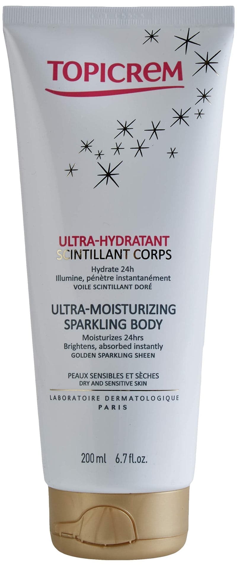 TOPICREM ULTRA-HYDRAT CORP LAIT SCINT T/200ML