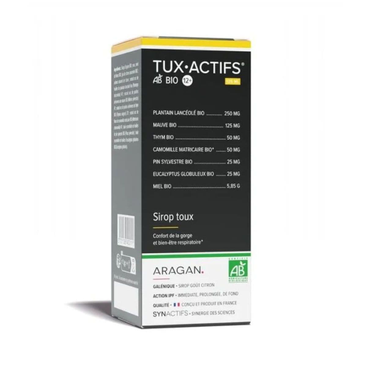 SYNACTIFS TUXACTIFS BIO 3+ SP ENF FL/125ML