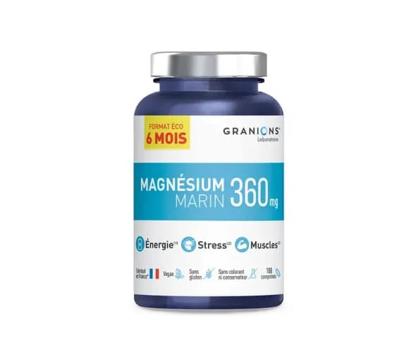 Ea Pharma Equilibre Attitude GRANIONS MAGNESIUM MARIN 180CP
