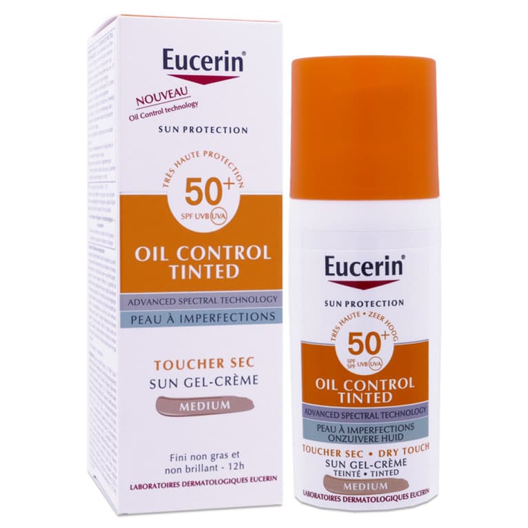 EUCERIN SUN OIL CONTROL SPF50+ GEL CR TE 50ML