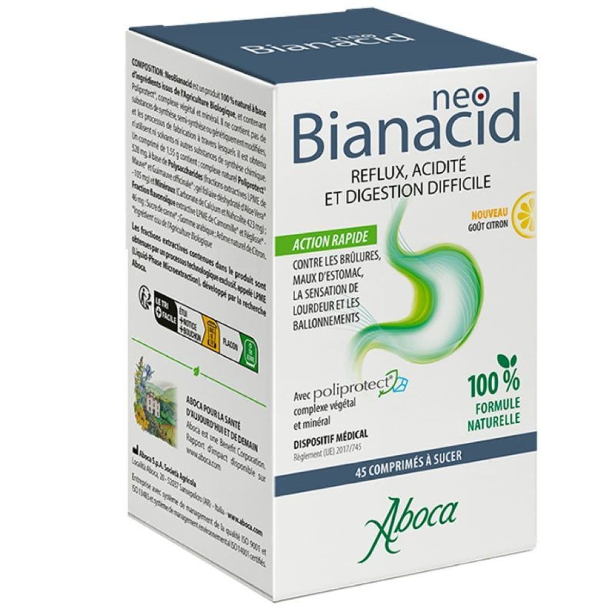 NEOBIANACID CPR SUC CITRON B/45