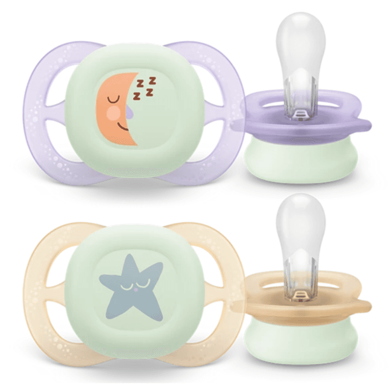 Inconnu AVENT SUCETTE ULTRA START NIGHT LUNE 0-2M X2