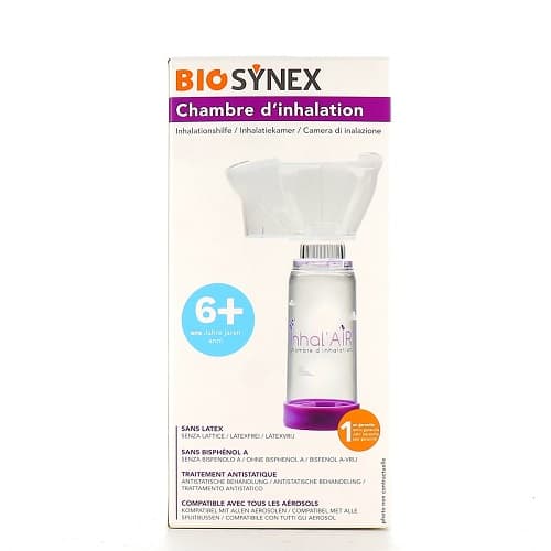 BIOSYNEX CHBR INH AV MASQ AD ENF+6ANS