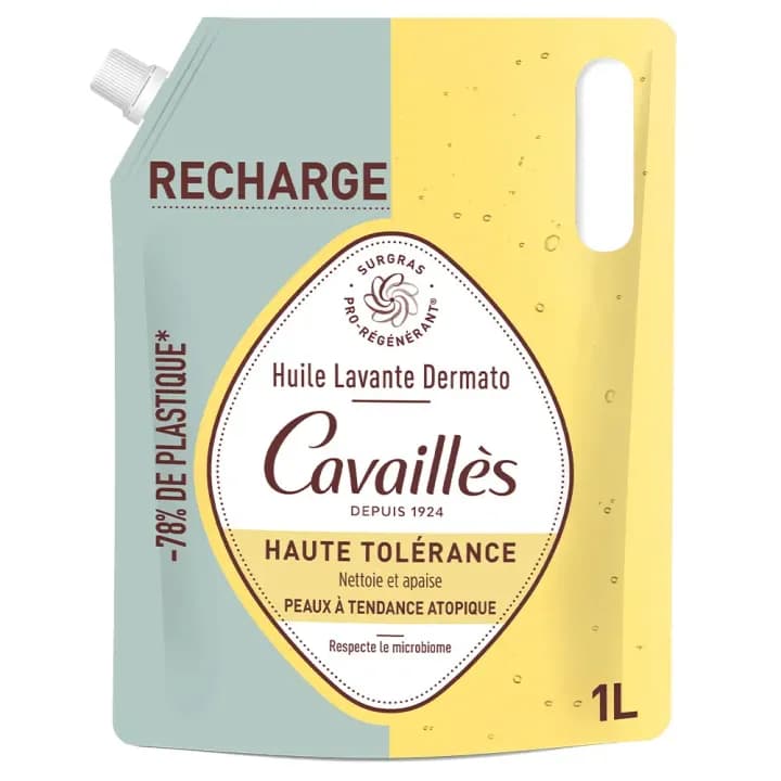 Rogé Cavaillès CAVAILLES DERMO UHT HLE LAV DERMATO ECO-RE/1L