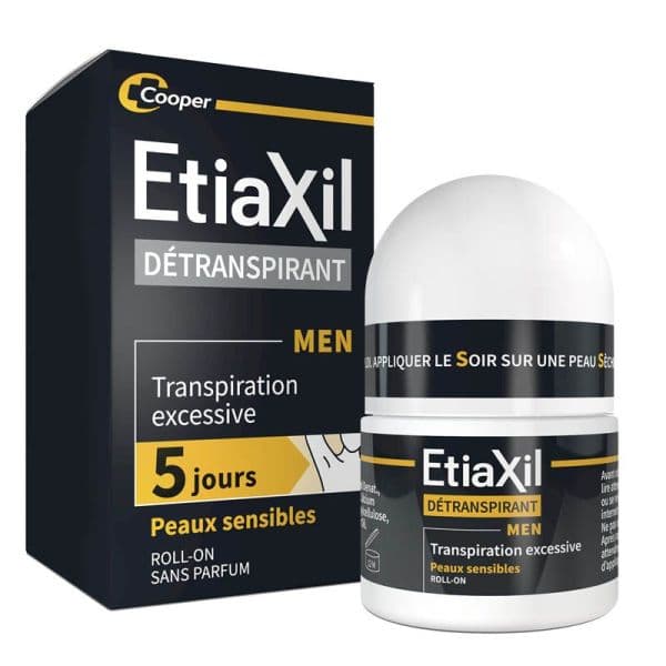 Cooper_Réseau Soin ETIAXIL MEN DETR AISS PSENS ROLL-ON/50ML